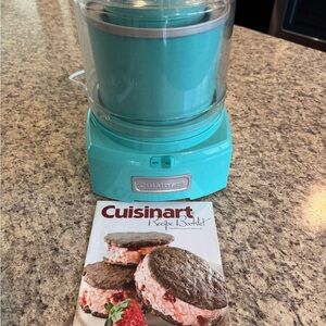 Cuisinart Ice Cream Maker in Teal
